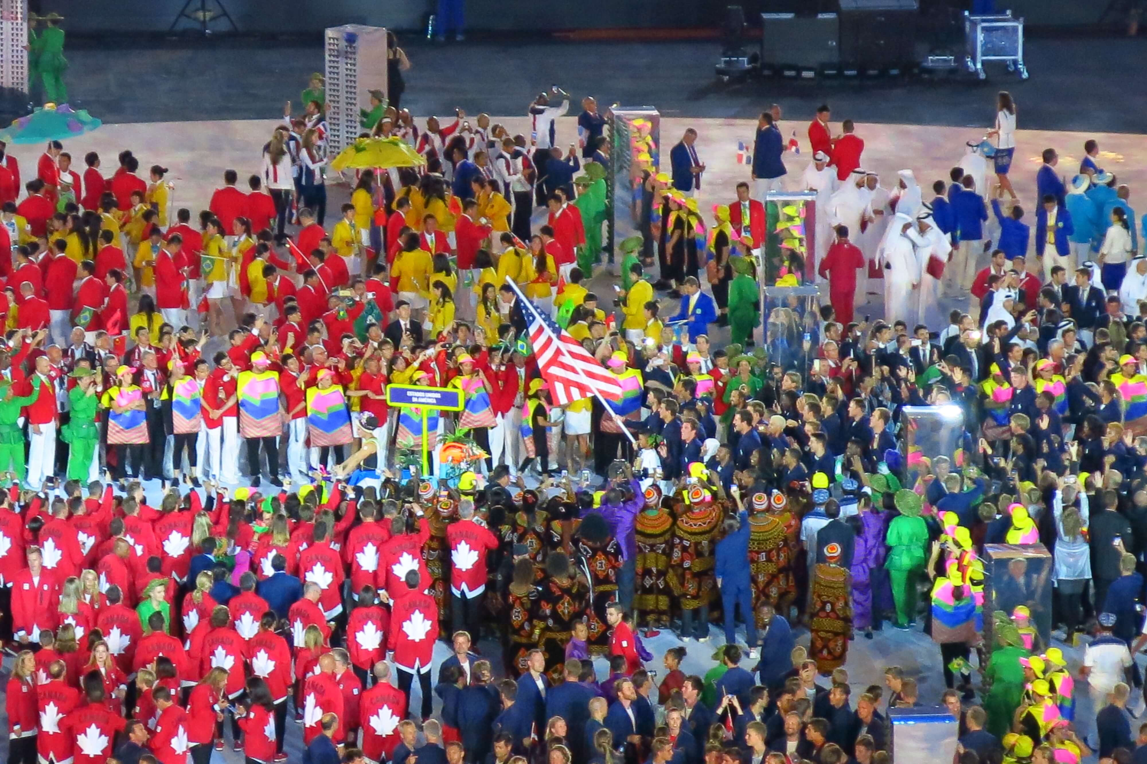 Team USA in 2016 Rio Olympics