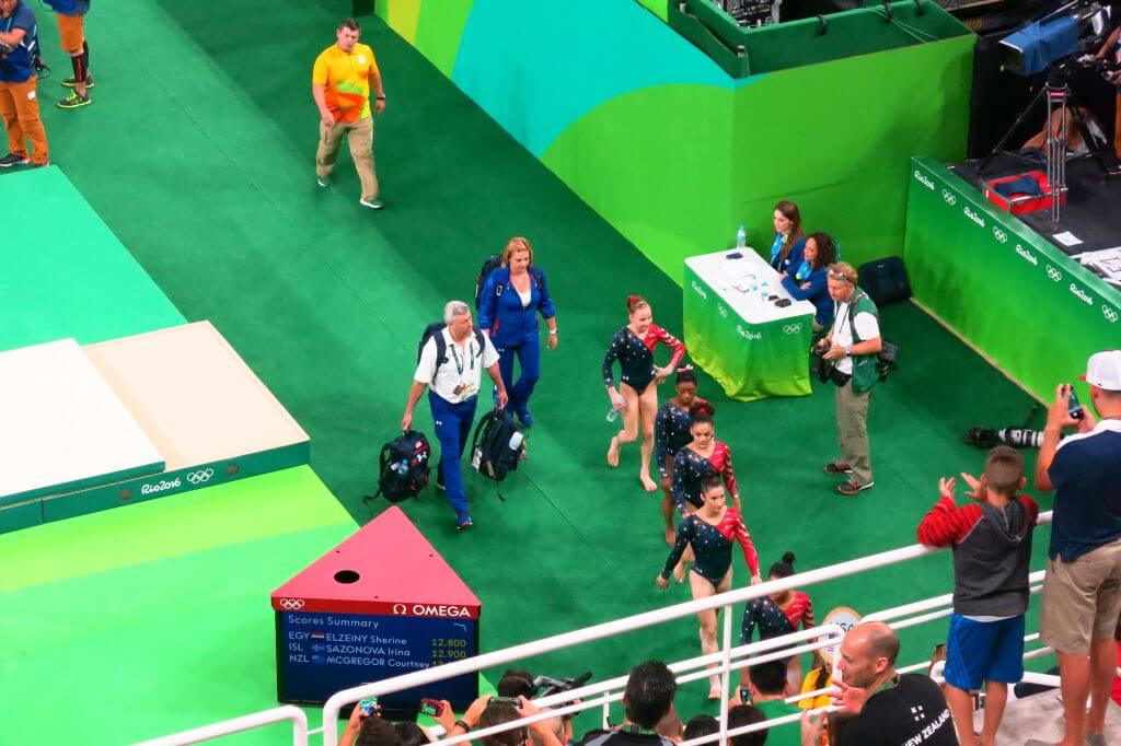 US Gymnasts at 2016 Rio Olympics