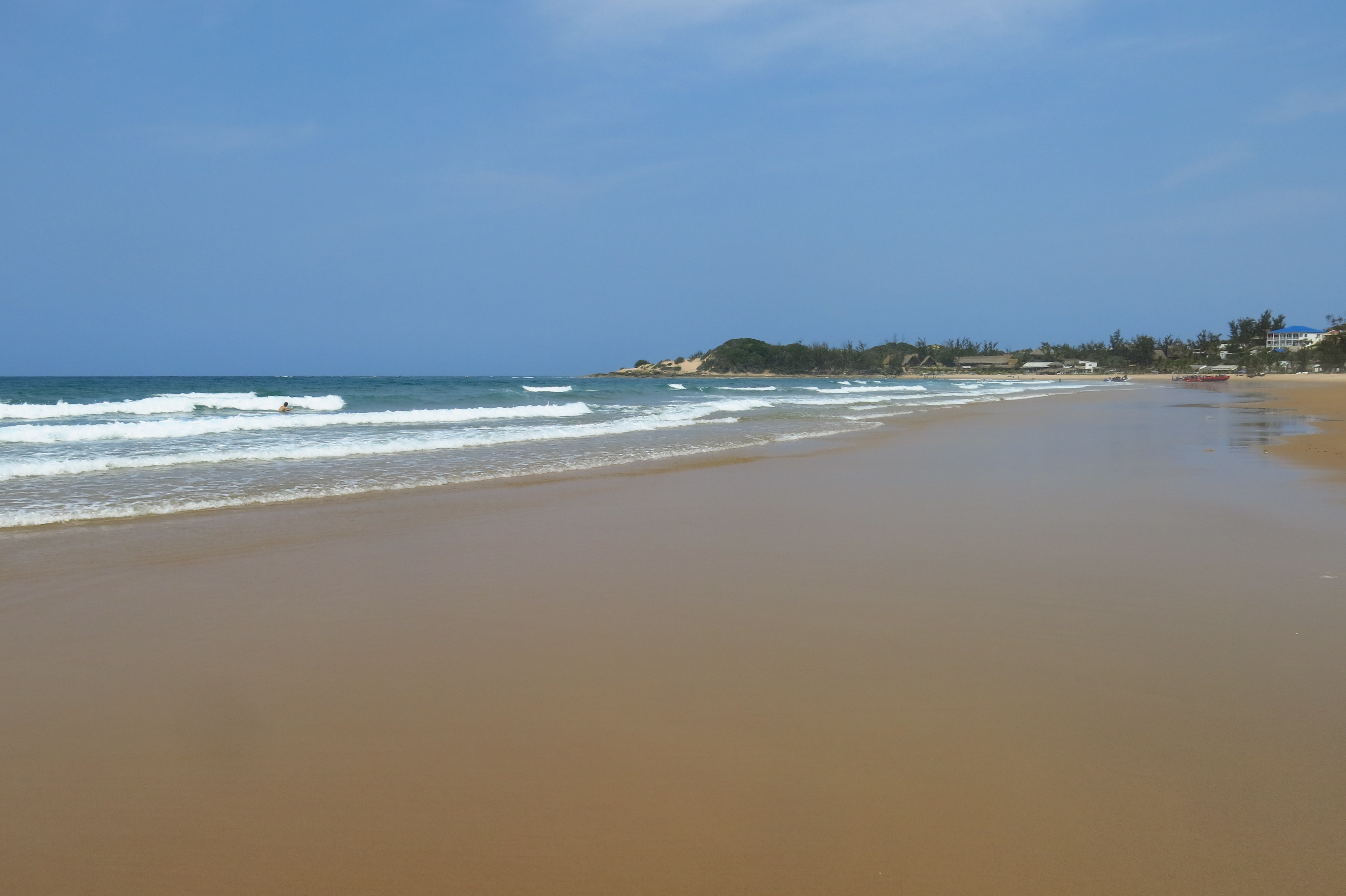 Tofo Beach in Mozambique (near Fatima's)