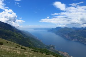View of Lake Garda from Monte Baldo