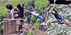 Bungee Jumping on Victoria Falls Bridge