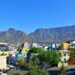 View of Table Mountain from Bo-Kaap