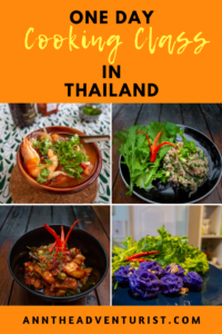 Pinterest Pin for Thai Cooking Class